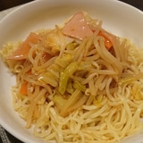 マルちゃん正麺冷し中華で＊あんかけ焼きそば